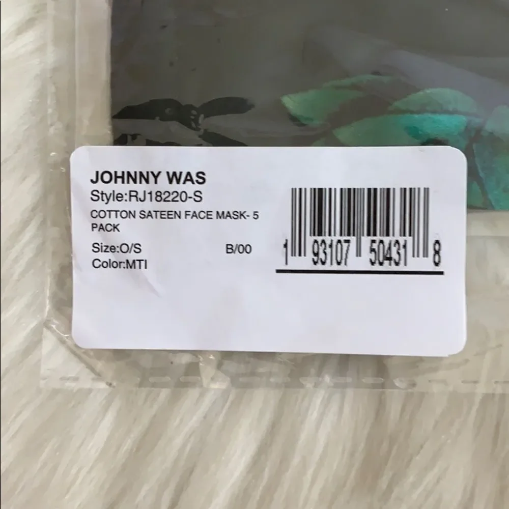 Johnny Was Cotton‎ Sateen Black Print Face …